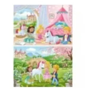 Ravensburger puzzel Prince & Princess - Twee puzzels - 12 stukjes - kinderpuzzel