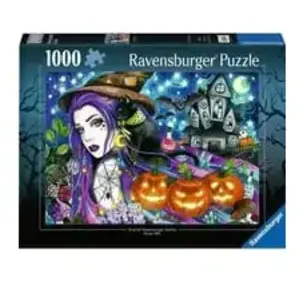 Ravensburger puzzel Halloween - 1000 stukjes. pas cher