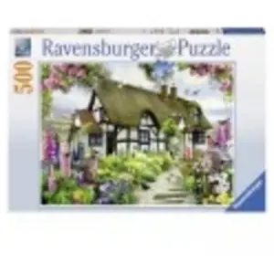 Ravensburger puzzel Verträumtes Cottage - 500 stukjes. pas cher