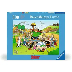 Puzzle 500 pièces Ravensburger Astérix au village pas cher