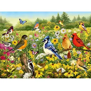 Ravensburger puzzel Vögel - 500 stukjes. pas cher