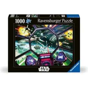Ravensburger puzzel Star Wars: TIE Fighter Cockpit - Legpuzzel - 1000 ...