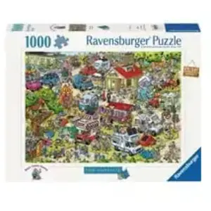 Ravensburger puzzel Holiday Resort 1 - Der Campingplatz - 1000 stukjes. pas cher