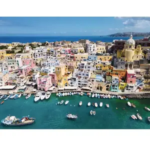 Ravensburger puzzel Buntes Procida - 1500 stukjes. pas cher