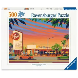 Ravensburger Erwachsenenpuzzle 500 Teile - Amerikanisches Diner (500 pièces) pas cher