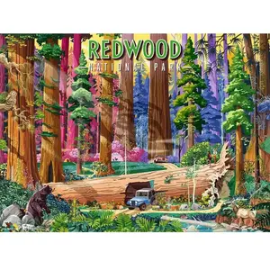 Ravensburger   Redwood National Park   Legpuzzel   500 Stukjes