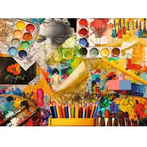 Puzzle 500 pièces Ravensburger Studio d'art pas cher