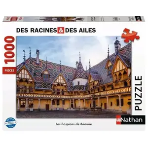 Ravensburger Puzzle 1000 pièces Les hospices de Beaune, dès 14 ans, Co... pas cher