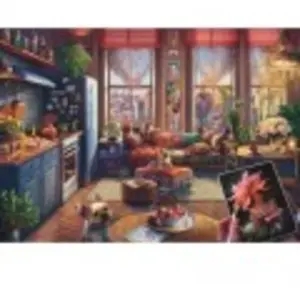 Ravensburger Puzzle Cosy Boho Studio, 500 pièces. (500 pièces) pas cher