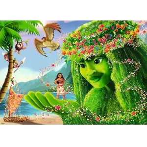 Ravensburger Erwachsenenpuzzle 1000 Teile - Disney Vaiana (1000 pièces) pas cher