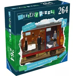 Puzzle 264 pièces Ravensburger Mystery Puzzle Le Feu perdu pas cher