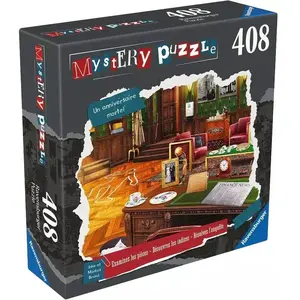 Puzzle 408 pièces Ravensburger Mystery puzzle Un anniversaire mortel pas cher