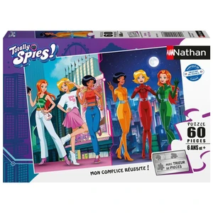 Ravensburger- Nathan Totally Spies Puzzle Enfant, 12001140