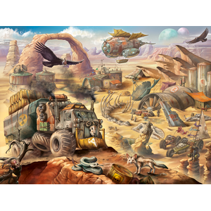 Ravensburger Adult puzzle 1500 Teile - Welcome to the Wasteland (1500 pièces) pas cher