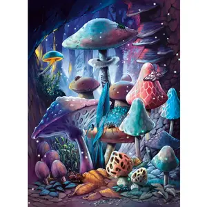 Ravensburger Adult puzzle 500 Teile - Moonlight Mushrooms (500 pièces) pas cher
