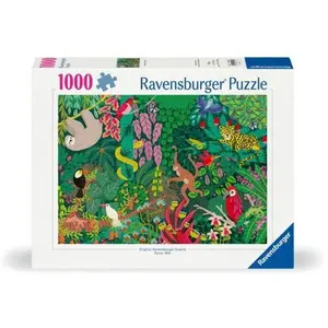 Puzzle 1000 pièces Ravensburger Forêt tropicale magique pas cher