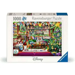 Ravensburger Erwachsenenpuzzle 1000 Teile - Disney - All Aboard for Christmas (1000 pièces) pas cher