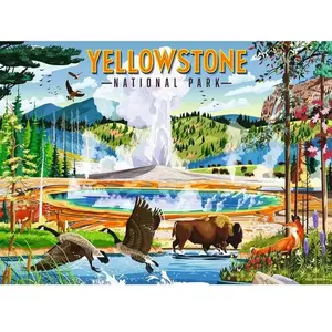 Ravensburger   Yellowstone National Park   Legpuzzel   500 Stukjes