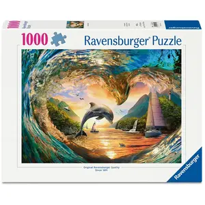 Ravensburger Éclaboussures au coucher du soleil (1000 pièces) pas cher