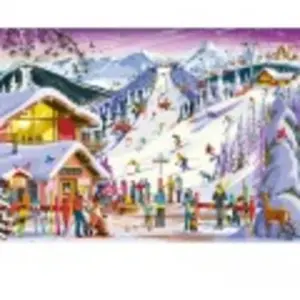 Puzzle Ravensburger Au rythme des pistes 1000 pièces pas cher