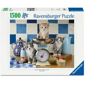 Comparateur de prix : Ravensburger Chatons dans la cuisine (1500 pièces)