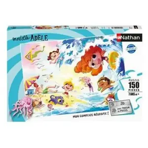 Ravensburger Puzzle 150 pièces Nathan Une journée sensagéniale Mortelle Adèle pas cher