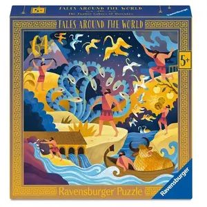 Puzzle 64 pièces Ravensburger Les douze travaux d'Hercule pas cher