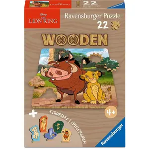 Ravensburger Children's puzzle 22 Teile - WOODEN Disney (22 pièces) pas cher
