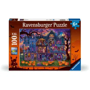 Ravensburger 2D-Puzzle für Kinder: Spukhaus 100 Teile pas cher