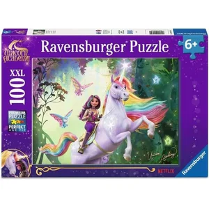 Ravensburger Puzzle XXL 100 Unicorn Academy - Puzzel XXL 100 Unicorn Academy pas cher