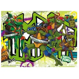 Ravensburger Children's puzzle 200 XXL Teile - Teenage Mutant Ninja Tu... pas cher