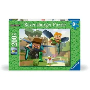 Puzzle XXL Ravensburger Minecraft 200 pièces pas cher