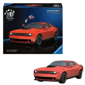Comparateur de prix : Ravensburger 3D Puzzle 108 Teile - Iconics: Dodge Chall. R/T Scat Pack...