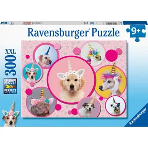 Puzzle 300 pièces Ravensburger - Chiens avec cornes pas cher
