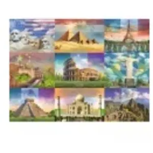 Ravensburger Pièces XXL - Monuments du Monde 13290 pas cher