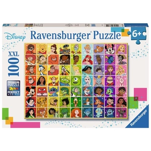 Ravensburger Puzzle 100 pièces XXL : La palette de couleurs Disney Coloris Unique pas cher