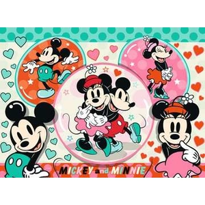 Puzzle 150 pièces Ravensburger - Mickey et Minnie pas cher