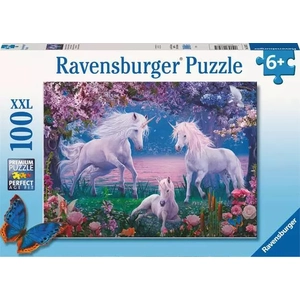 Puzzle enfant Ravensburger - Bezaubernde Einhörner - 100 pièces - À partir de 6 ans pas cher
