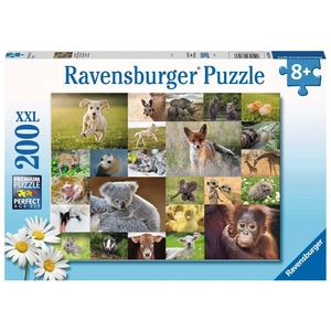 Ravensburger puzzel Schattige babydieren - Legpuzzel - 200 XXL stukjes pas cher