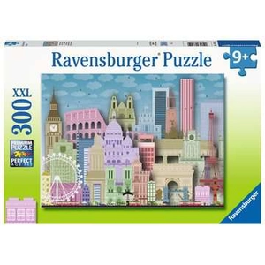 Puzzle Ravensburger XXL Europe colorée 300 pièces pas cher