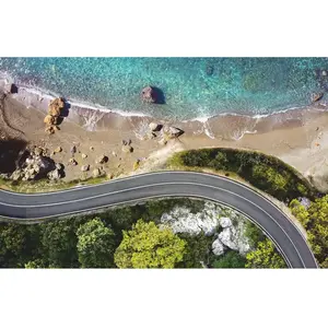 Puzzle 200 pièces Ravensburger - Route près de la plage pas cher