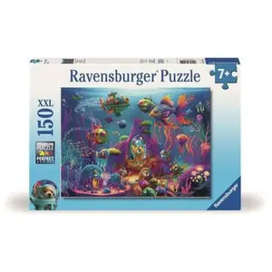 Puzzle Ravensburger Aliens sous l'eau 150 piecès XXL pas cher