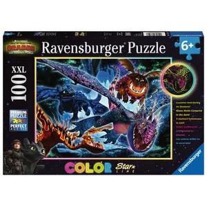 Ravensburger Color Star Line - Pièces XXL - Dragon 13710 pas cher