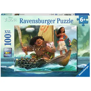 Puzzle 100 pièces Vaiana et Maui Ravensburger pas cher