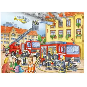 Ravensburger Puzzle 100 XXL Nos Pompiers pas cher