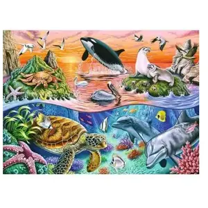 Ravensburger 100 XXL L'OCÉAN COLORÉ pas cher