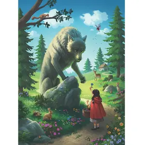 Ravensburger Pièces XXL - Little Red Riding Hood 12988 pas cher