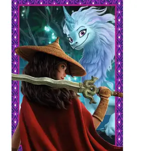 Ravensburger Puzzle 150 p XXL - Les aventures de Raya et Sisu / Disney... pas cher