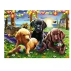 Puzzle Ravensburger - Chats au pique-nique, 100 pièces XXL pas cher