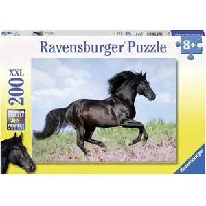 Puzzle 200 pièces XXL Ravensburger Etalon Noir